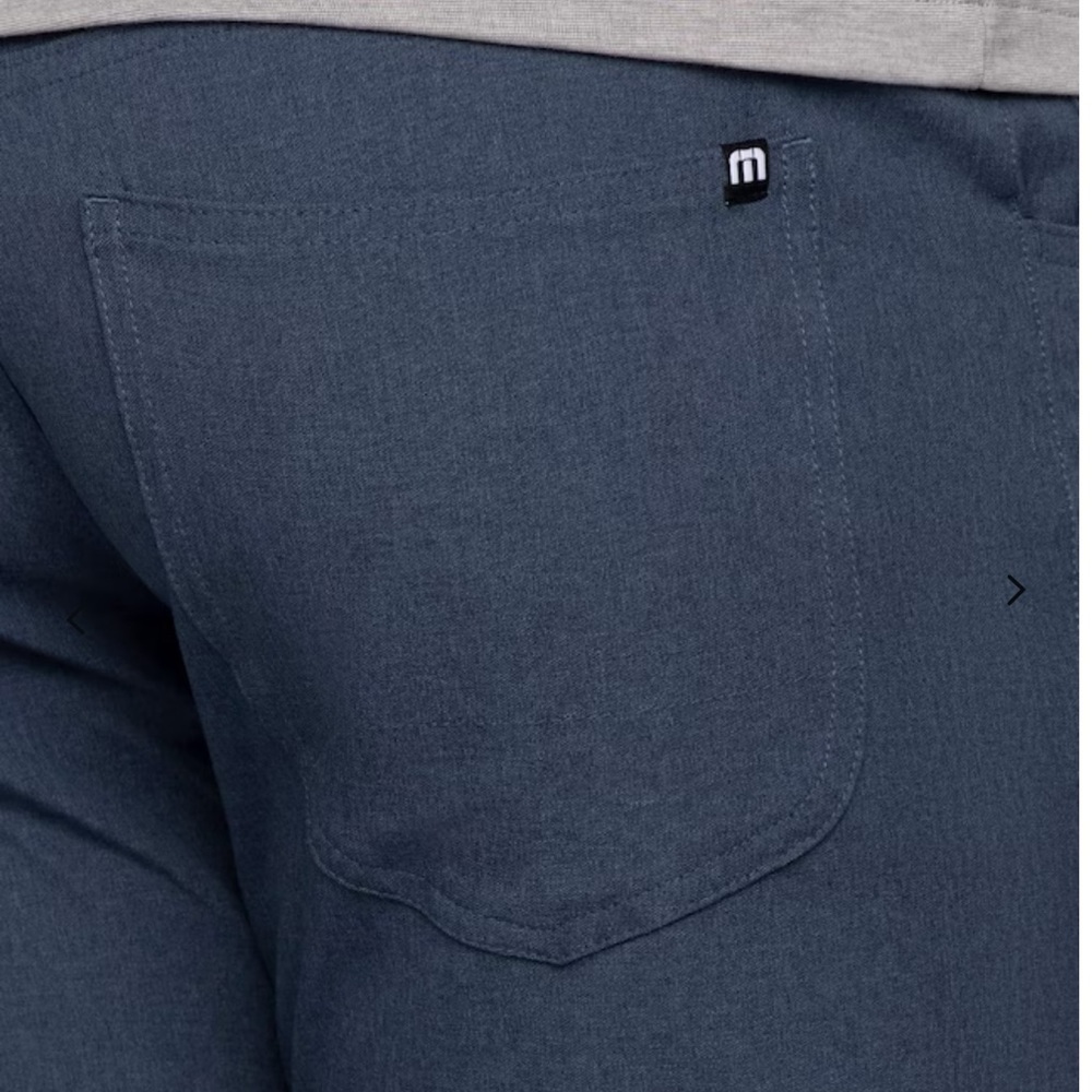 New With Tags Travis Mathew Open to Close Sz 30 Heather Navy Pants